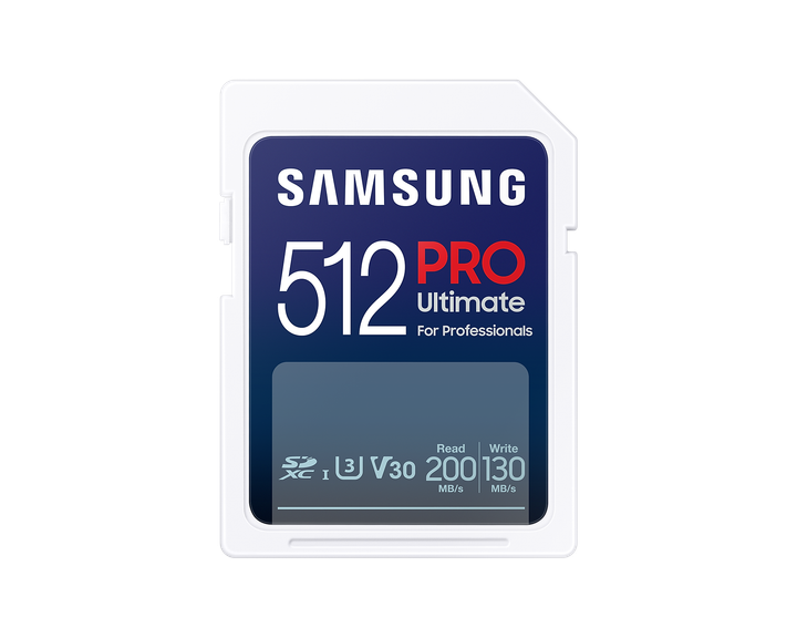 Karta pamięci Samsung PRO Ultimate SDXC 512GB UHS-I U3 V30 (MB-SY512S/WW) - obraz 1