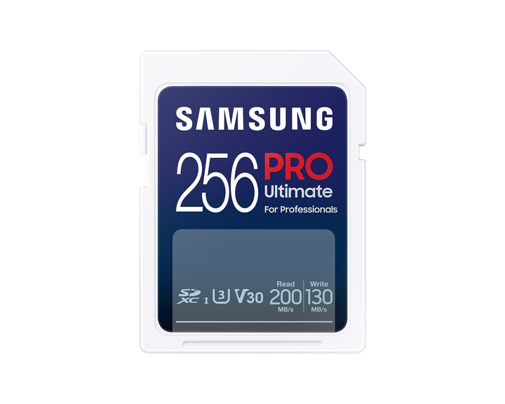 Карта пам'яті Samsung PRO Ultimate SDXC 256GB UHS-I U3 V30 (MB-SY256S/WW) - зображення 1