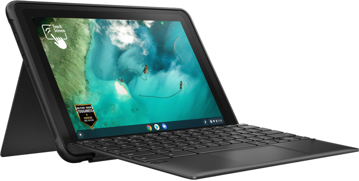 Сенсорный ноутбук 10.1" Asus Chromebook CZ1000DVA-L30029 MediaTek MT8183 RAM 4GB eMMC 64GB 10час батарея Chrome OS (UKR) (102145945) - Уценка - изображение 3
