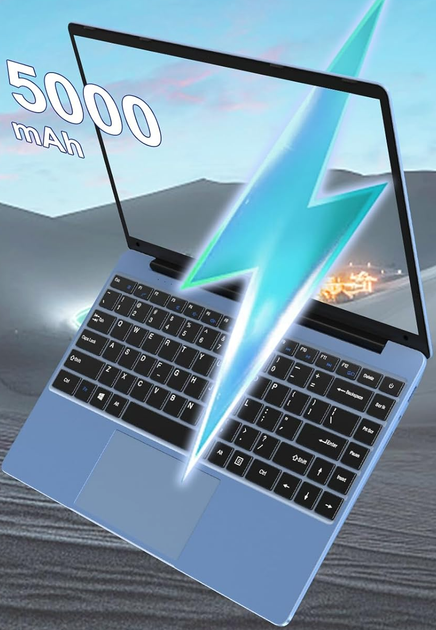 Ноутбук 14" AOCWEI A5 Intel Celeron N4020C RAM 6GB SSD 256B Windows 11 (UKR) - изображение 4