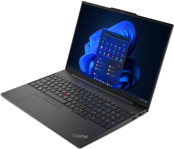 Ноутбук 16" Lenovo ThinkPad E16 Gen 2 AMD Ryzen 7 250 RAM 16GB SSD 512GB Windows 11 (UKR) (102198480) - Уценка - изображение 4