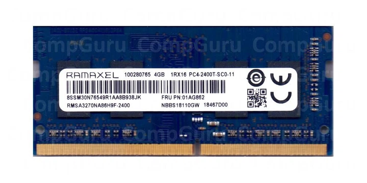 Оперативная память для ноутбука Ramaxel DDR4 4GB 2400MHz SO-DIMM