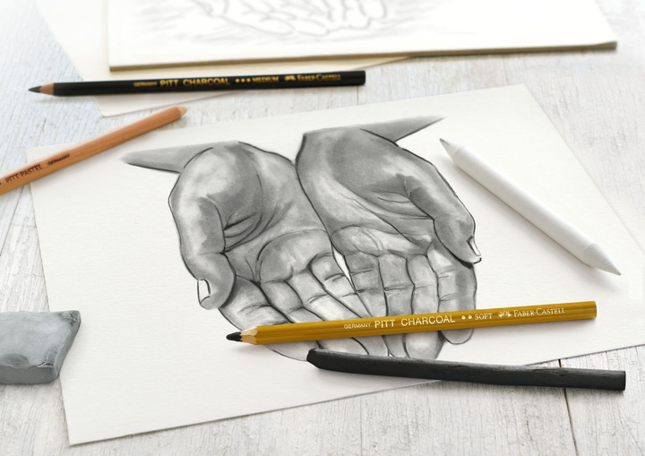 Zestaw ołówek Faber-Castell Charcoal 7 szt. (4005401140023) - obraz 3