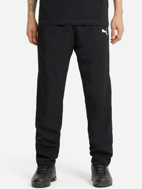 Спортивні штани чоловічі Puma Active Woven Pants 586732-01 L Чорні (4063697484597) - зображення 1