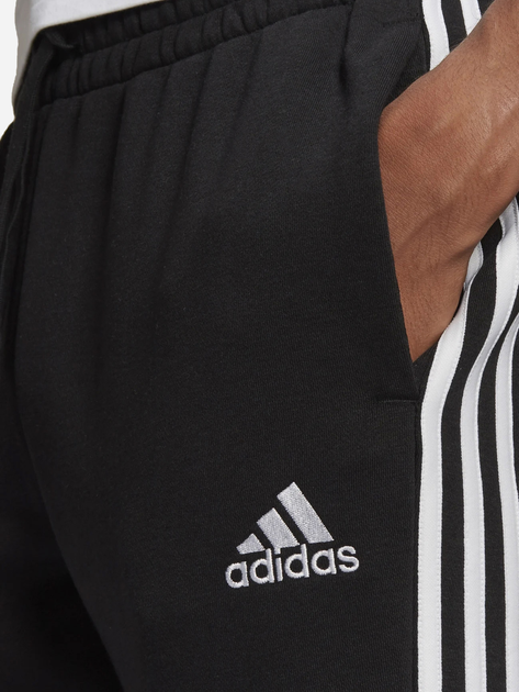 Спортивні штани утеплені чоловічі adidas M 3S Fl Tc Pt GK8821 L/S Чорні (4062065079236) - зображення 4