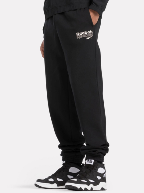 Спортивні штани чоловічі Reebok Ri Brand Proud Jogger 100076460 XL Чорні (1200143340837) - зображення 3