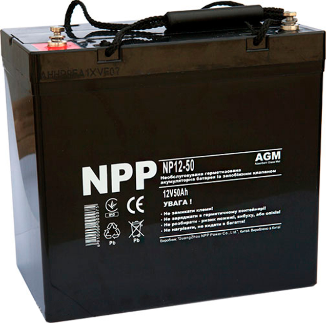 Аккумуляторная батарея NPP NP12-50 (NP1250) - изображение 1