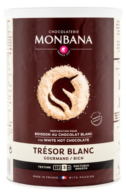 Горячий шоколад Monbana Tresor Белый 500 г (3474340090620) – ROZETKA ...