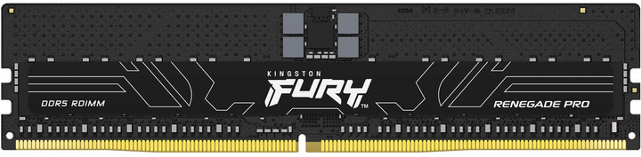 Pamięć RAM Kingston Fury DDR5-6400 32768MB PC5-51200 Renegade Pro XMP ECC Registered 1Rx4 Black (KF564R32RB-32) - obraz 1