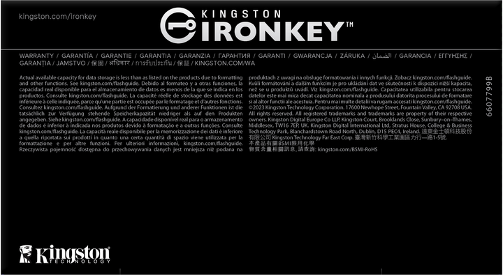 Pendrive Kingston IronKey D500S 16GB USB 3.2 Type-A (IKD500S/16GB) - obraz 6