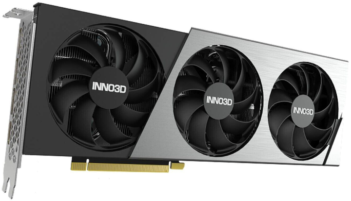 Відеокарта INNO3D PCI-Ex GeForce RTX 4070 Ti Super X3 OC 16GB GDDR6X (256bit) (2640/21000) (HDMI, 3 x DisplayPort) (N407TS3-166XX-186158N) - зображення 2