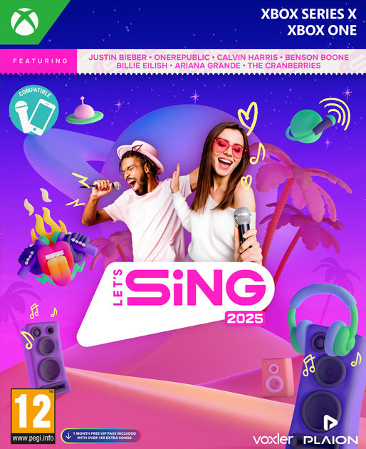Gra Xbox One/Series Let's Sing 2025 (Blu-ray płyta) (4020628582098) - obraz 3