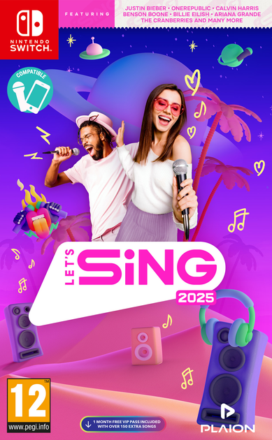 Gra Nintendo Switch Let's Sing 2025 (Kartridż) (4020628582067) - obraz 3