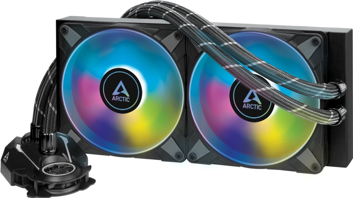 System chłodzenia cieczą Arctic Liquid Freezer II 280 A-RGB Black (ACFRE00106A) - obraz 1