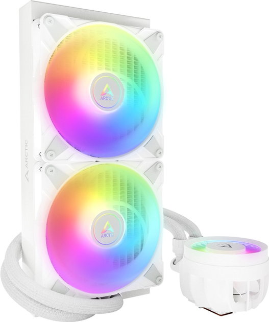 System chłodzenia cieczą Arctic Liquid Freezer III 280 A-RGB White (ACFRE00151A) - obraz 2