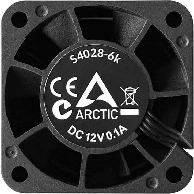 Zestaw wentylatorów Arctic S4028-6K 5-Pack Black (ACFAN00273A) - obraz 4