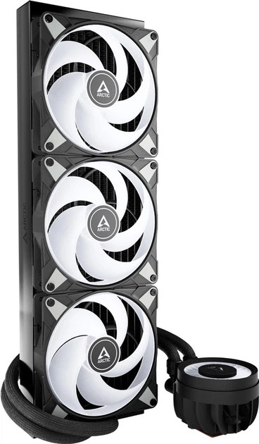 System chłodzenia cieczą Arctic Liquid Freezer III 420 A-RGB Black (ACFRE00145A) - obraz 12