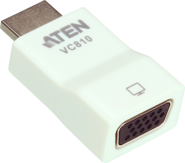 Konwerter interfejsu ATEN VC810 HDMI-VGA (VC810-AT) - obraz 1