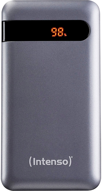 Powerbank Intenso PD10000 10000 mAh 18W PD Grey (7332330) - obraz 1