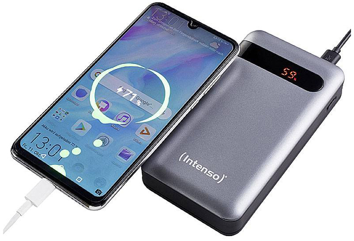 УМБ Intenso PD20000 20000 mAh 18W PD Grey (PB930227) - зображення 3