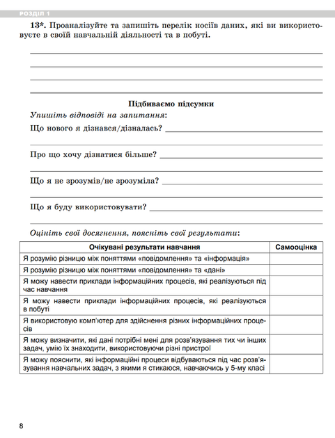 Рабочая тетрадь по информатике 5 класс к учебнику Ривкинд Лысенко Генеза - изображение 6