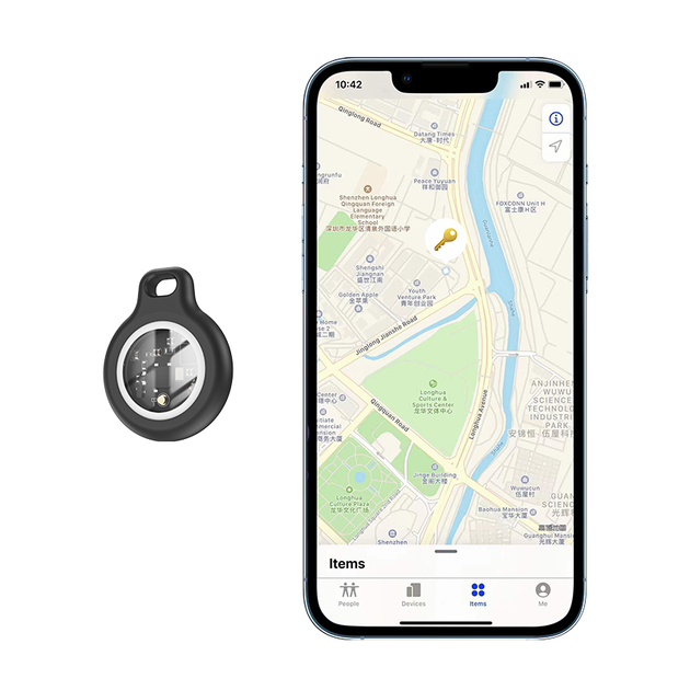 Трекер HOCO E91 Tiger intelligent positioning anti-lost device White (6942007618915) - изображение 8