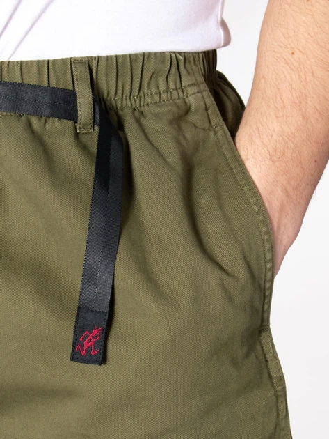 Krótkie spodenki męskie bawełniane Gramicci G101-OGT-OLIVE L Zielone (195612192844) - obraz 4