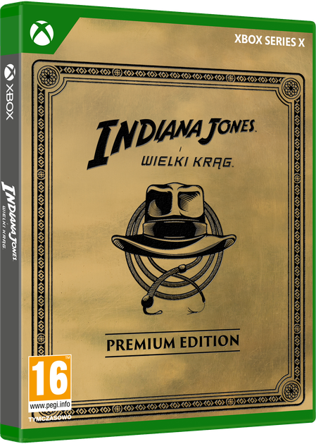 Гра Xbox Series X Indiana Jones and The Great Circle Premium Edition (Blu-ray диск) (0196388434299) - зображення 1