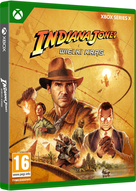 Гра Xbox Series X Indiana Jones and The Great Circle (Blu-ray диск) (0196388434473) - зображення 1