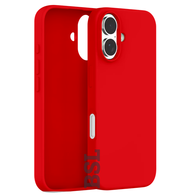 Силиконовый чехол для iPhone 16 Fruct Silicon Case Full Cover Red - Фото 1 Силиконовый чехол для iPhone 16 Fruct Silicon Case Full Cover Red - изображение 1