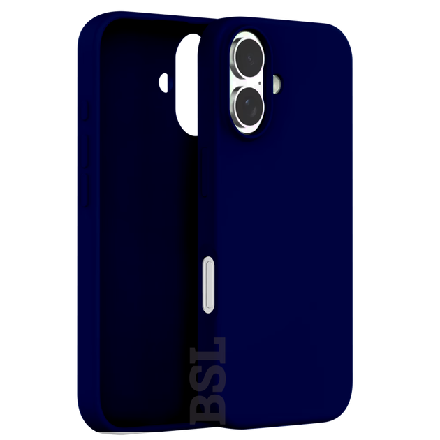 Силіконовий чохол для iPhone 16 Fruct Silicon Case Full Cover Deep Navy - Фото 1 Силіконовий чохол для iPhone 16 Fruct Silicon Case Full Cover Deep Navy - зображення 1