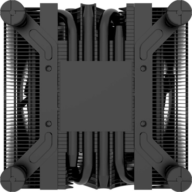 Процессорный кулер GameMax Ice Surface Black 92 мм Intel/AMD Черный - изображение 7