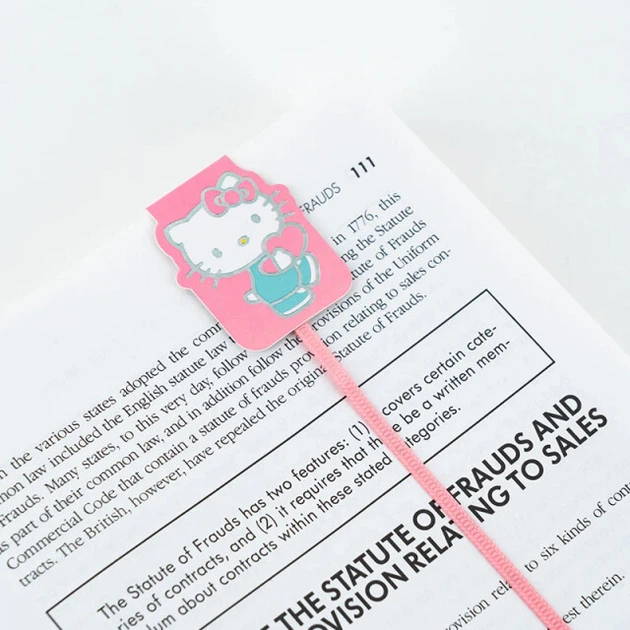 Закладки-лясе магнітні для книжок Kite Hello Kitty "Кошенятко Кітті" 4 шт кольорові (HK24-497-1) - зображення 4