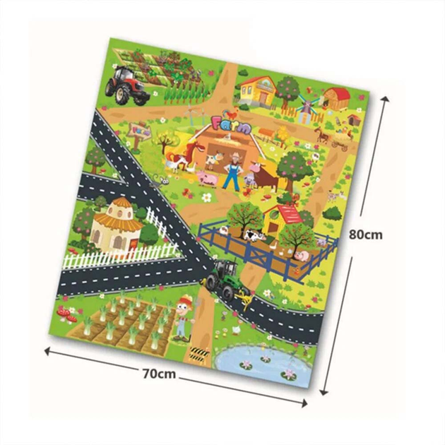 Игровой набор "Ферма" My Dream Mat 80672 металлопластиковые машинки ...