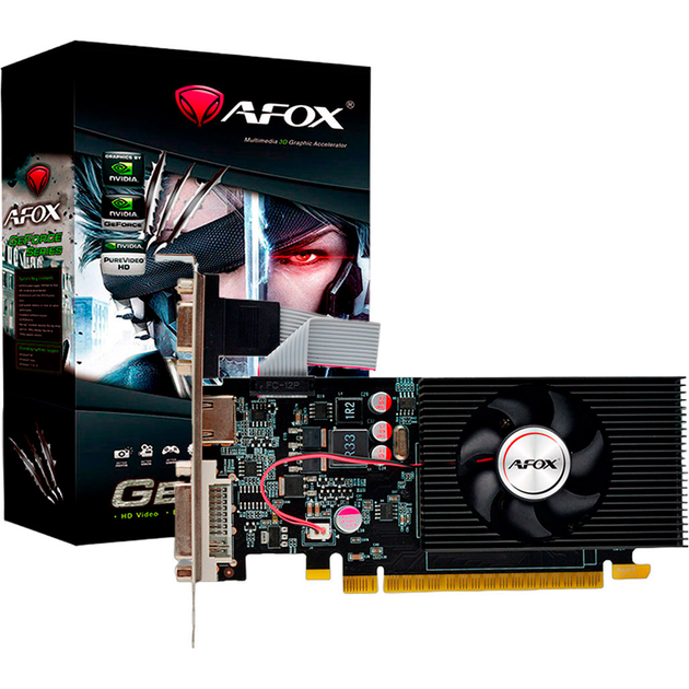 Видеокарта AFOX GeForce GT 730 2GB (AF730-2048D3L5) [89092] – фото ...