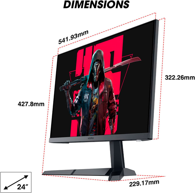 Монитор KOORUI 24E3 Gaming [101068] - изображение 7
