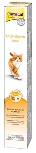 Паста Gimpet GimCat для кошек, Multi-vitamin мультивитаминная Экстра, 50 г - Фото 1 Паста Gimpet GimCat для кошек, Multi-vitamin мультивитаминная Экстра, 50 г - изображение 1