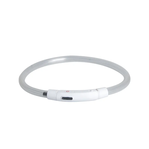Светодиодный влагостойкий ошейник для собак USB (30см) - Фото 2 Светодиодный влагостойкий ошейник для собак USB (30см) - изображение 2