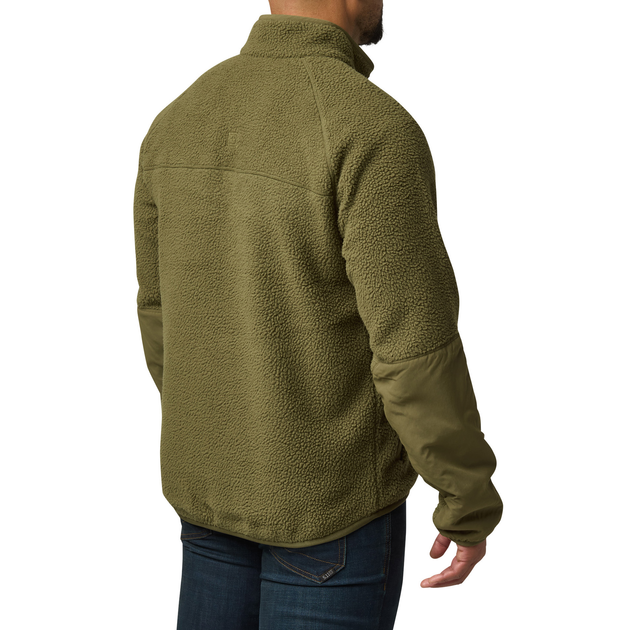 Куртка флісова 5.11 Tactical HQ Tech Fleece Jacket Field green L (78062-206) - зображення 2