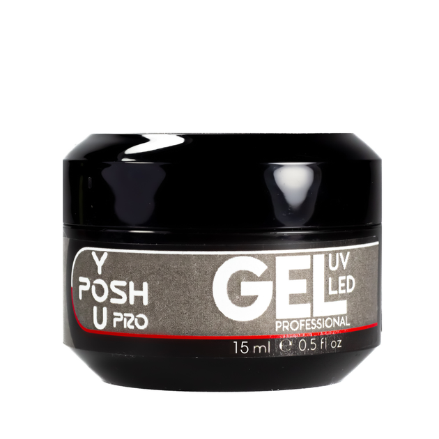 Гель для нарощування нігтів однофазний YouPosh ТМ UV Gel/LED 15мл № 05 Nude Натуральний - изображение 4