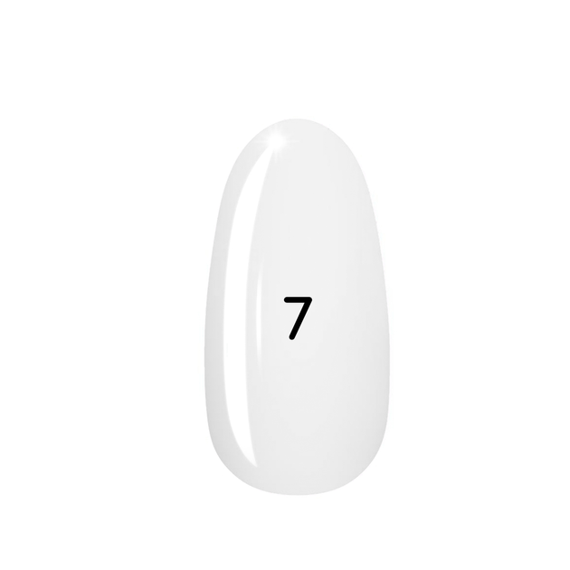 Акригель для нарощування нігтів YouPOSH Acrygel Gel 15 мл № 7 Молочний - изображение 3