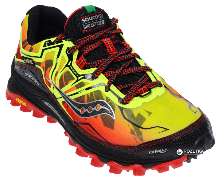 Saucony Xodus 6.0 Gtx 20285 1 42.5 9 27 Citron Red Black 44212484548 ROZETKA