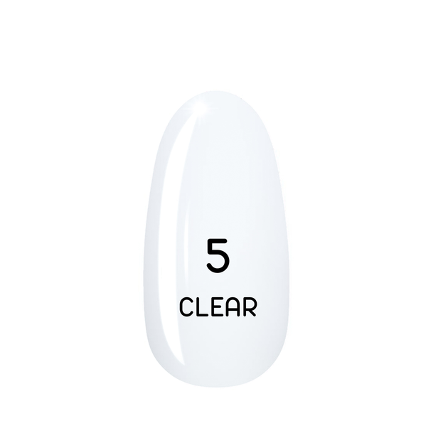 Акригель для нарощування нігтів YouPOSH Acrygel Gel 15 мл № 5 Прозорий - изображение 3