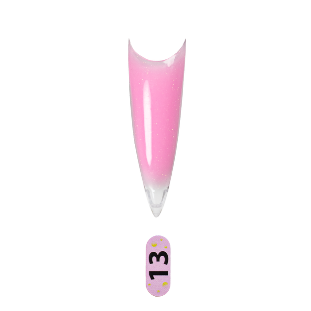 Полігель для нарощування та зміцнення нігтів камуфлюючий YouPOSH Light Acryl Gel 15 мл, 13 Рожевий з шиммером - Фото 2 Полігель для нарощування та зміцнення нігтів камуфлюючий YouPOSH Light Acryl Gel 15 мл, 13 Рожевий з шиммером - зображення 2