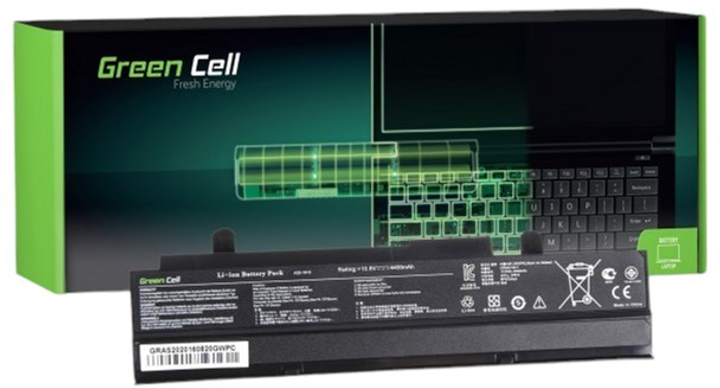 Акумулятор Green Cell для ноутбуків Asus EEE PC A32 1015 1016 1215 1216 VX6 10.8V 4400mAh (5902701412012) - зображення 1