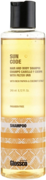 Шампунь з захистом від сонця Glossco Sun Code Shampoo 240 мл від Rozetka на платформі USKIDKA Акція на Шампунь з захистом від сонця Glossco Sun Code Shampoo 240 мл від Rozetka