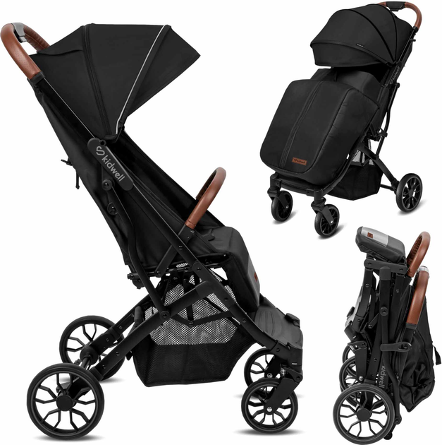 Прогулянкова коляска Kidwell Colmer Royal Black (5901130098880) - зображення 2