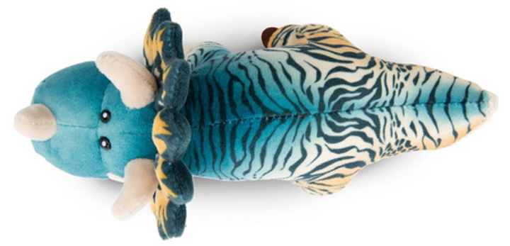 Maskotka Nici Dinozaur Cerastupsy w niebieskim kolorze, w pozycji stojącej 20 cm (4012390494662) - obraz 5