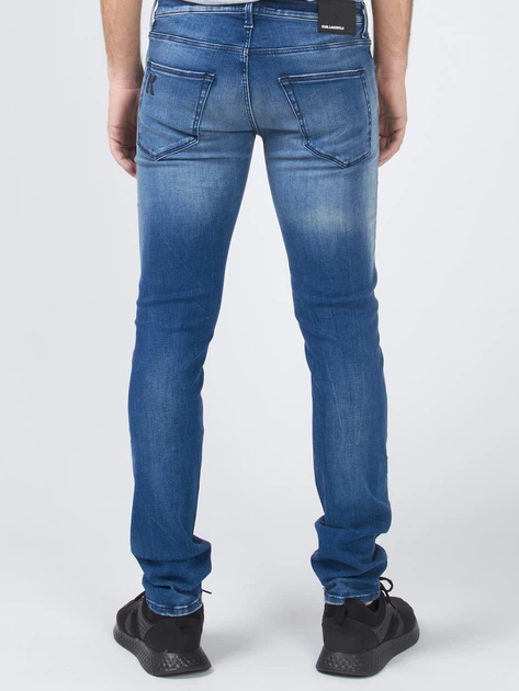 Jeansy slim fit męskie Karl Lagerfeld KLMP000100495W1-001 34 Czarne (9000003881553) - obraz 2