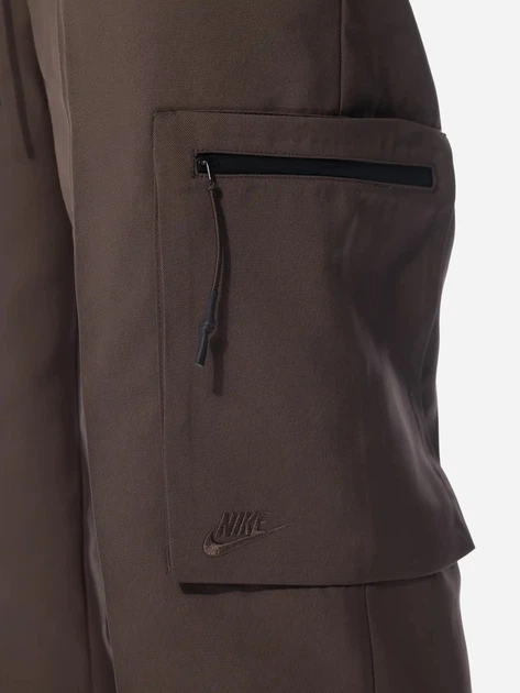 Spodnie regular fit męskie Nike FB7525-237 M Brązowe (196607626146) - obraz 7